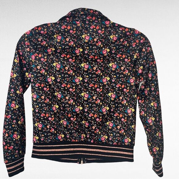 Art Class Floral Zip Girls Jacket Size L (10/12) - Picture 2 of 6